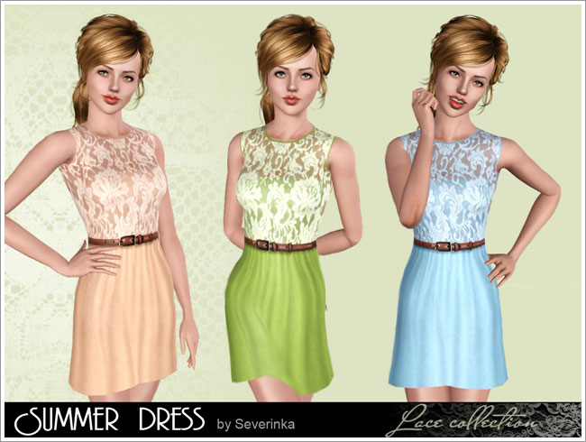 Одежда женская Lace-summer3